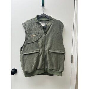 Mens Columbia XL Vest Olive Green